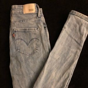 Levi’s High Waist Skinny Jeans
